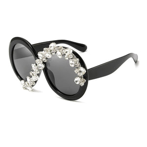 Beautiful Wave Rhinestone Sunglasses - Ailime Designs