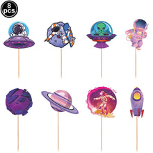 Load image into Gallery viewer, Ailime Designs -  Decorative Planets Cake Toppers