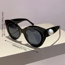 Load image into Gallery viewer, Chic Marble Design/Pearl Sunglasses - Ailime Designs