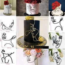 Load image into Gallery viewer, Ailime Designs -  Face Illustration Cake Toppers