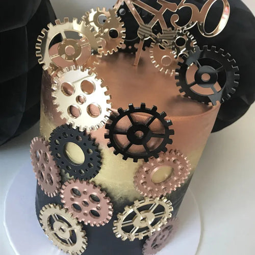 Ailime Designs -  Cool Mechanical Decorative Cake Toppers