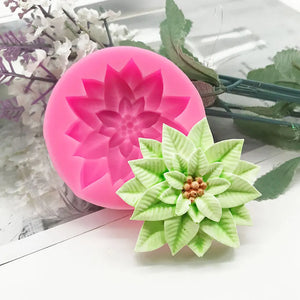 Holly Leaf Shape Silicone Molds - Ailime Designs