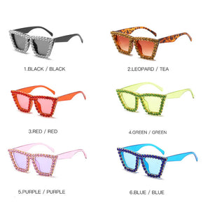 Cool Crystal Design Sunglasses - Ailime Designs