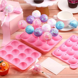 Ailime Designs -  Lollipop Mold Cake Pops Molds