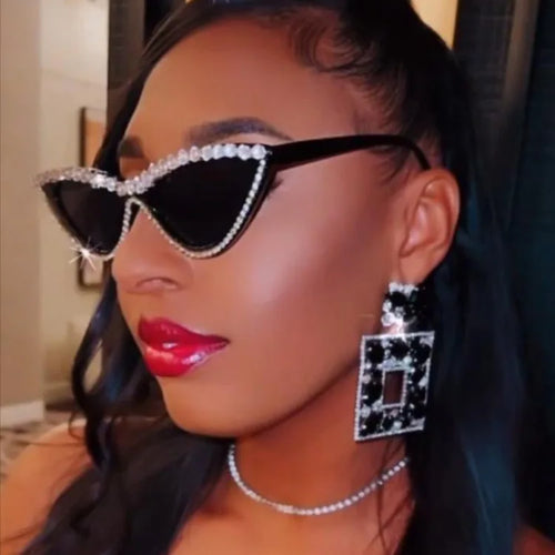 Crystal Fashion Sunglasses - Ailime Designs