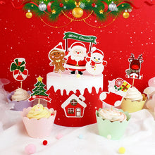 Load image into Gallery viewer, Christmas Holiday Cake Toppers - Ailime Designs