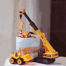 Load image into Gallery viewer, Construction Truck Toys Cake Toppers - Ailime Designs