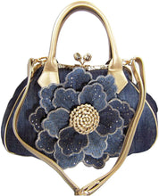 Load image into Gallery viewer, Blue Demin Street Style Handbag Accessories - Ailime Designs