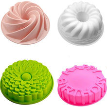 Load image into Gallery viewer, Great Spiral Silicone Nonstick Cake Pans - Ailime Designs