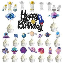 Load image into Gallery viewer, Ailime Designs -  Decorative Planets Cake Toppers