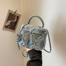 Load image into Gallery viewer, Blue Demin Street Style Handbag Accessories - Ailime Designs