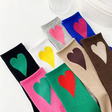 Load image into Gallery viewer, Heart Design Women Casual Tube Socks - Ailime Designs