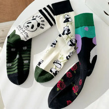 Load image into Gallery viewer, Breathable Conversational Design Women Printed Socks - Ailime Designss