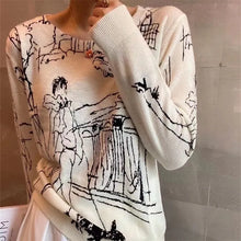 Load image into Gallery viewer, Lightweight Print Design Pull-over Sweaters - Ailime Designs