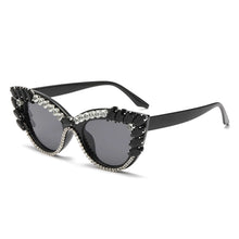 Load image into Gallery viewer, Cat Eye Crystal Fashion Sunglasses - Ailime Designs