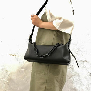 Cowhide Ladies Messenger Handbags - Ailime Designs