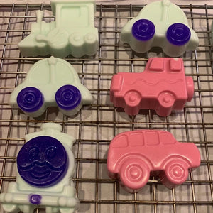 Cars & Train Shape Silicone Molds - Ailime Designs