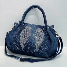 Load image into Gallery viewer, Blue Demin Street Style Handbag Accessories - Ailime Designs