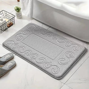 Absorbent Bathroom Floor Mats -Ailime Designs