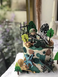 Ailime Designs - Military Soldier Theme Cake Toppers