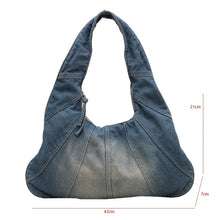 Load image into Gallery viewer, Blue Demin Street Style Handbag Accessories - Ailime Designs