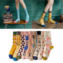 Load image into Gallery viewer, Breathable Conversational Design Women Printed Socks - Ailime Designs