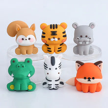 Load image into Gallery viewer, Kids Cool Safari Animal Cake Toppers - Ailime Designs