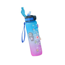 Load image into Gallery viewer, Frosted Tall Portable Travel Water Bottles - Ailime Designs