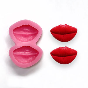 Hearts & Lips Shape Silicone Molds - Ailime Designs