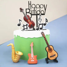 Load image into Gallery viewer, Ailime Designs -  Decorative Violin Cake Toppers