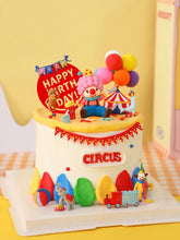 Load image into Gallery viewer, Circus Soft Theme Birthday Cake Toppers - Ailime Designs