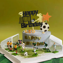 Load image into Gallery viewer, Soccer Theme Cake Topper - Ailime Designs