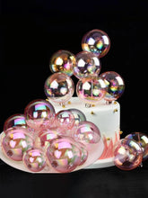 Load image into Gallery viewer, Colorful Bubble Balls Cake Toppers - Ailime Designs