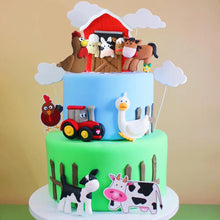 Load image into Gallery viewer, Ailime Designs -  DecorativeFarm Animal Cake Toppers