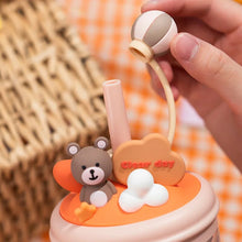 Load image into Gallery viewer, Adorable Toddlers Portable Drinking Cups w/ Straw - Ailime Designs