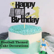 Load image into Gallery viewer, Soccer Theme Cake Topper - Ailime Designs