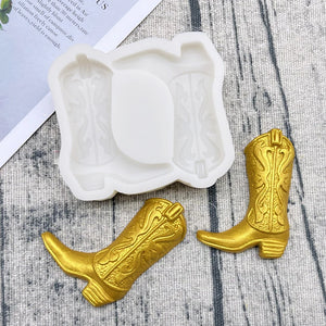 Ailime Designs - Cowboy Boots Silicone Molds