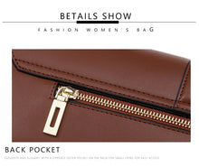 Load image into Gallery viewer,  Brown Crossbody Satchels Purses For Women Ailime Designs