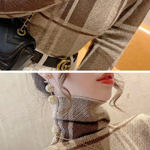 Load image into Gallery viewer, Autumn Winter Plaid Sweaters For Women - Ailime Designs