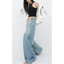 Load image into Gallery viewer, Backward Style Women&#39;s Overlay Denim Pants - Ailime Designs