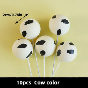 Cow Theme Cake Toppers - Ailime Designs