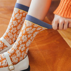 Breathable Conversational Design Women Printed Socks - Ailime Designs