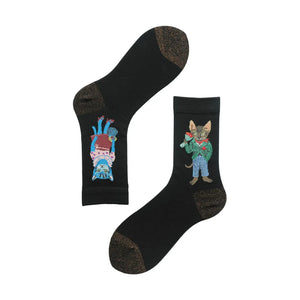 Character Tale Women Cozy Socks - Ailime Designs