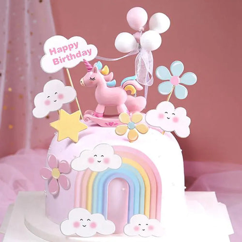 Sweet Unicorn Cake Toppers - Ailime Designs