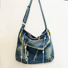 Load image into Gallery viewer, Blue Demin Street Style Handbag Accessories - Ailime Designs