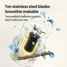 Load image into Gallery viewer, 10-Leaf Steel Portable Electric Blenders - Ailime Designs