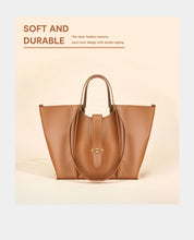 Load image into Gallery viewer, Luxury Tan Soft Geniune Leather Handbags - Ailime Designs