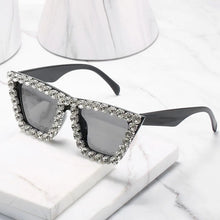 Load image into Gallery viewer, Cool Crystal Design Sunglasses - Ailime Designs