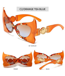 Cat Woman Mask Design Sunglasses - Ailime Designs