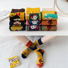 Load image into Gallery viewer, Breathable Conversational Design Women Printed Socks - Ailime Designs